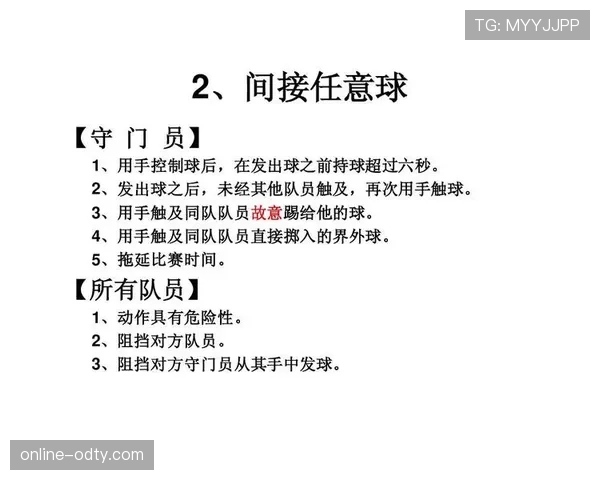 任意球规则：直接与间接任意球的判定与墙距要点